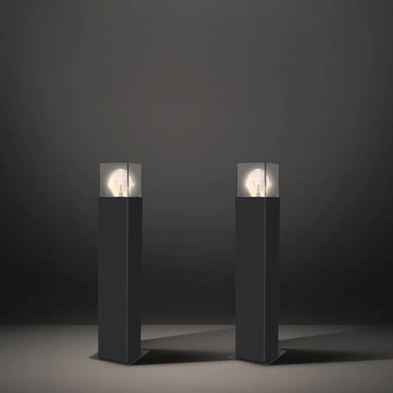 12226 Lampada da ingresso orizzontale per cortile da esterno a LED IP44 40W
