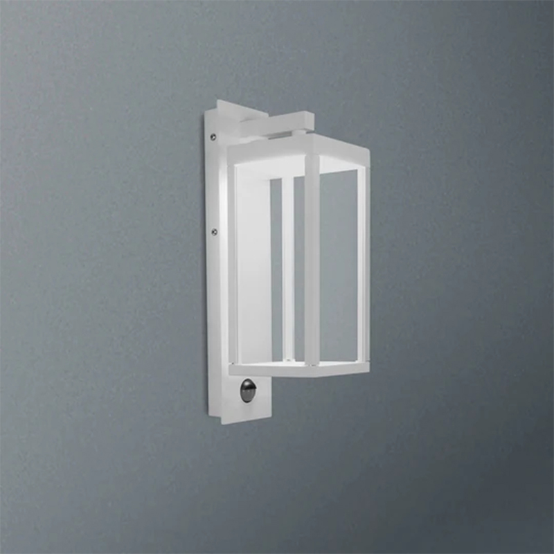 22529 IP54 13W 750Lm LED Lampada ingresso cortile da esterno Bianco/Nero